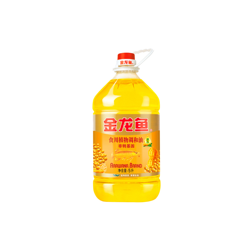 金龙鱼 DT 金龙鱼花生浓香调和油非转基因5L a128 14787