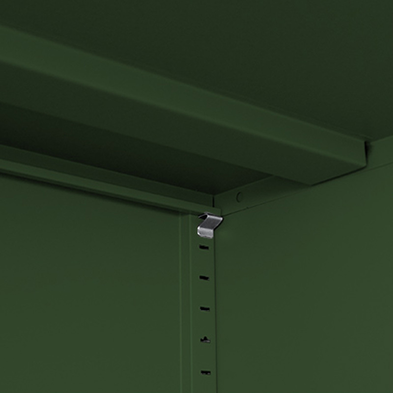 东升顺绿色铁皮文件柜办公室档案柜资料柜财务凭证柜钢制办公柜加厚等器高清大图