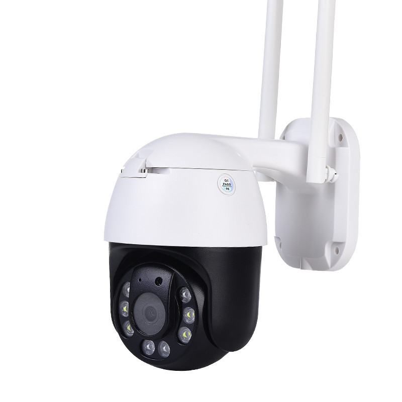 高清夜视4G无线摄像头(64G内存)无需网络wifi 家用室外防水360度远程监控器
