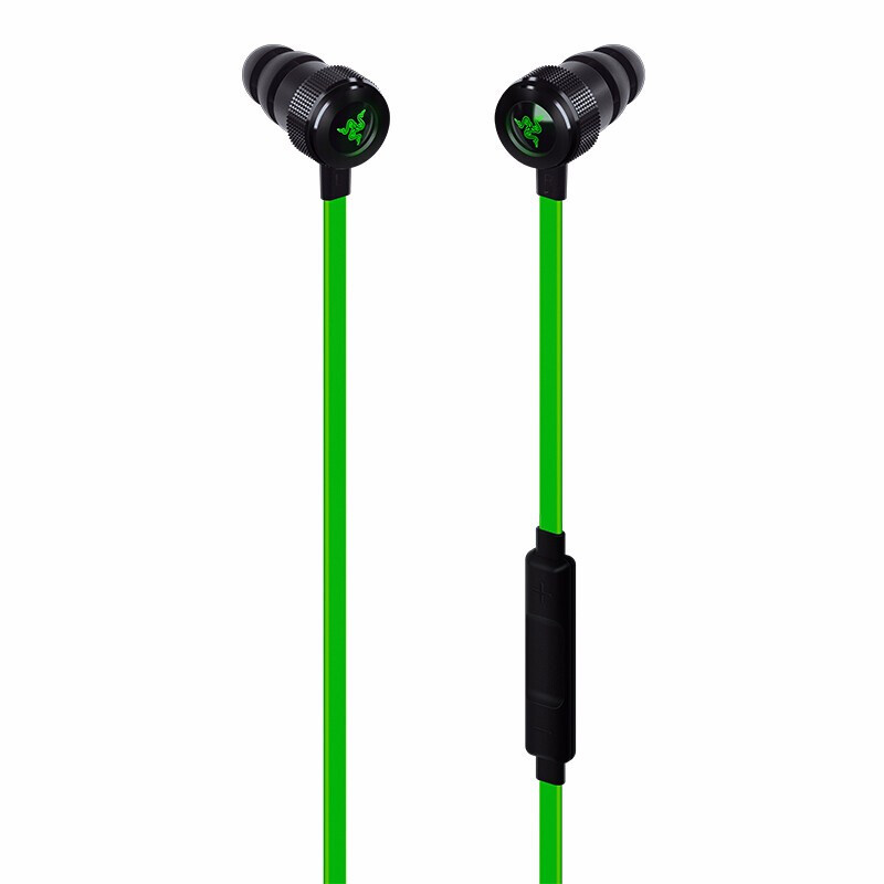 雷蛇(Razer)战锤狂鲨IOS专用版 游戏耳机 苹果手机专用 有线耳机