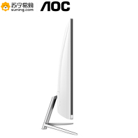 AOC C24V1H/WS 23.6英寸1500R曲率 VA广视角HDMI高清游戏电脑显示器 白色