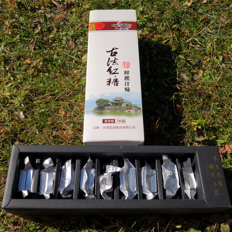 八方味古法红糖180g/盒老姜味