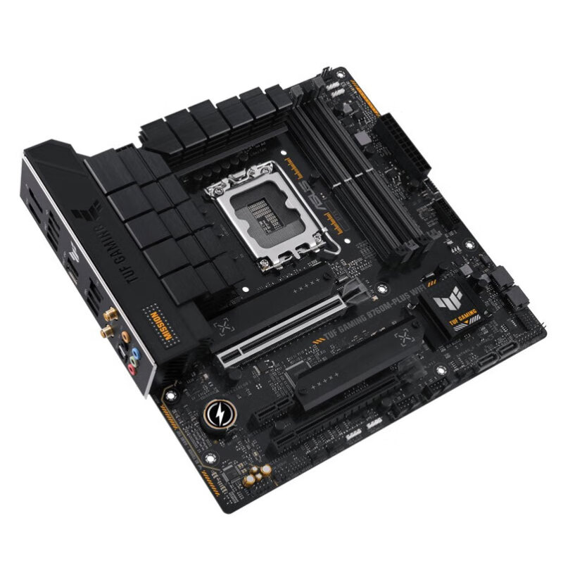 华硕 TUF B760M-PLUS WIFI II重炮手2代支持14代CPU14700KF台式电脑游戏主板高清大图