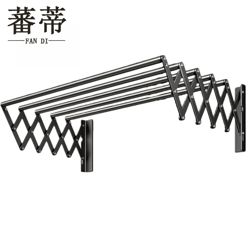 蕃蒂 折叠衣架五杆100CM 个