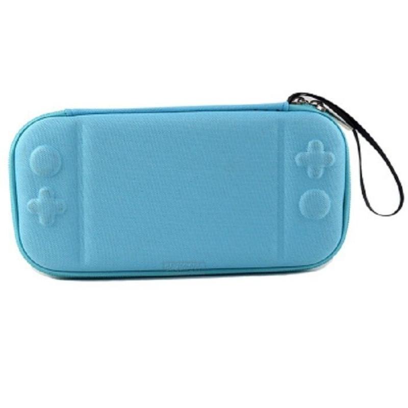 任天堂switch lite收纳包switch保护壳防摔包硬盒超薄便携保护套 天蓝色 switch lite版本
