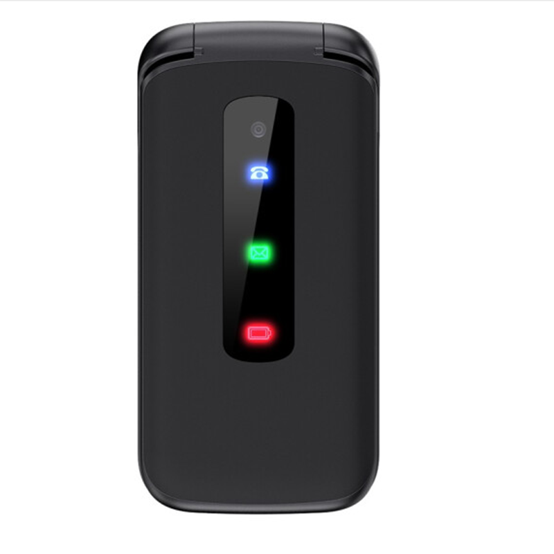 守护宝(上海中兴)K299 黑色 移动联通电信4G老人机 双卡双待 三网4G翻盖老人机 2.8英寸大屏 定位查询 学生备用功能老年机
