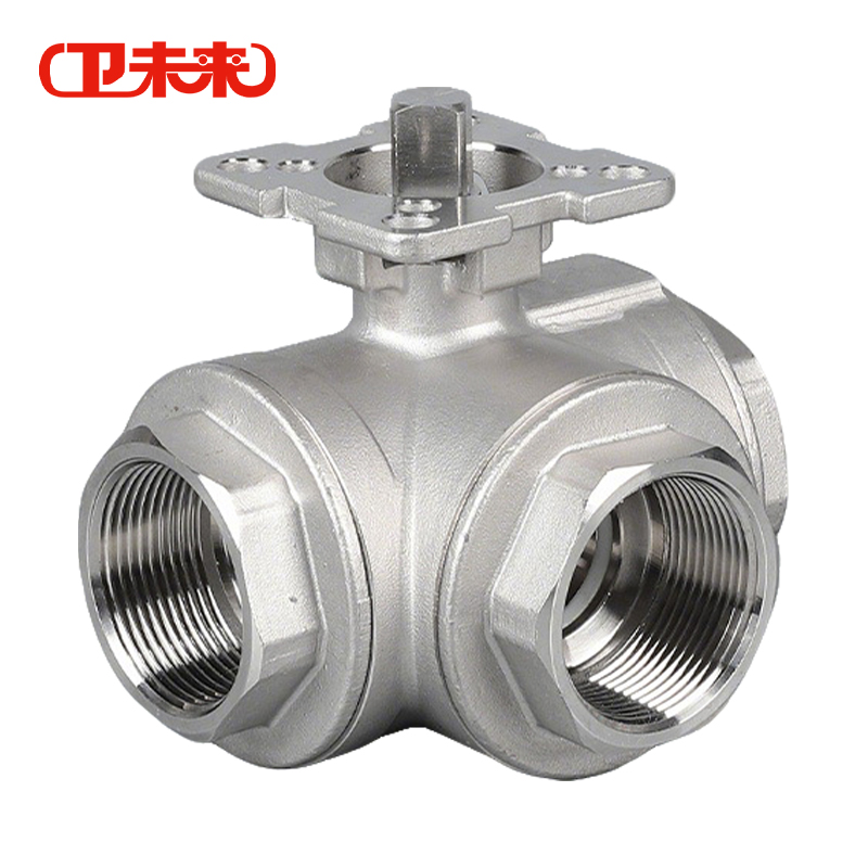 卫未来 内螺纹球阀 DN40 L型 个高清大图