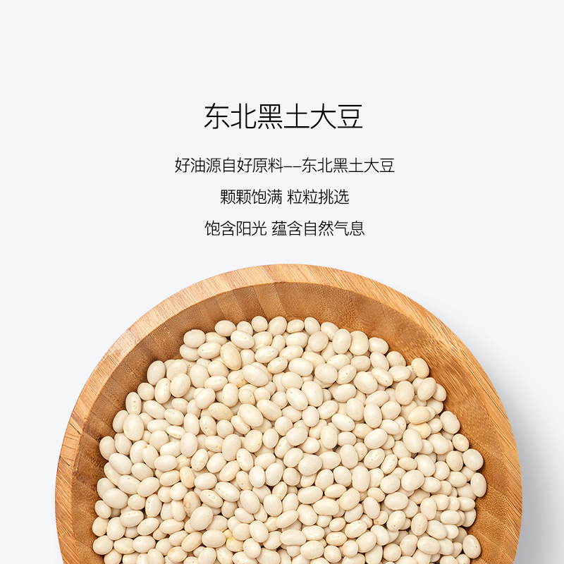 仁义 笨榨大豆油5L 熟豆油 东北风味油 非转基因食用油 物理压榨植物油