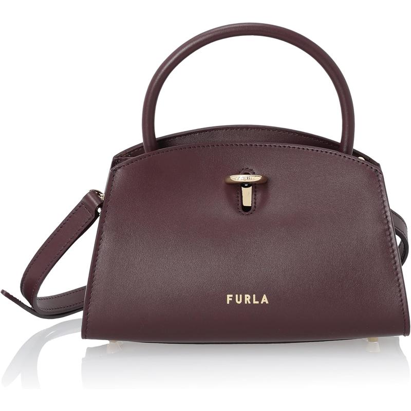 FURLA意大利工艺迷你托特包小巧百搭配色单肩手提斜挎两用 casual高清大图
