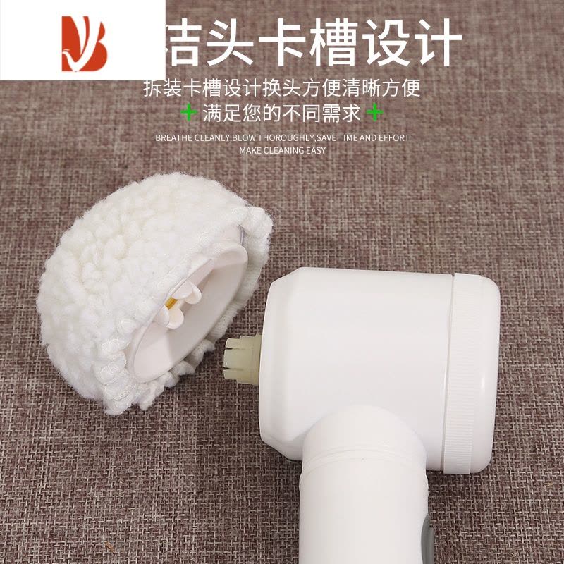 三维工匠电动清洁刷多手持无线厨房浴室瓷砖地砖水池洗碗电动清洁器图片