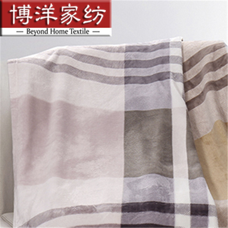 博洋(BEYOND) X91916200204 貂狐手感绒毯-悦 180*200cm (条)