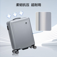 爱华仕(OIWAS) OCX6770-20 耐用拉杆箱万向轮旅行箱20英寸大容量女商务密码箱(单位:个)银色