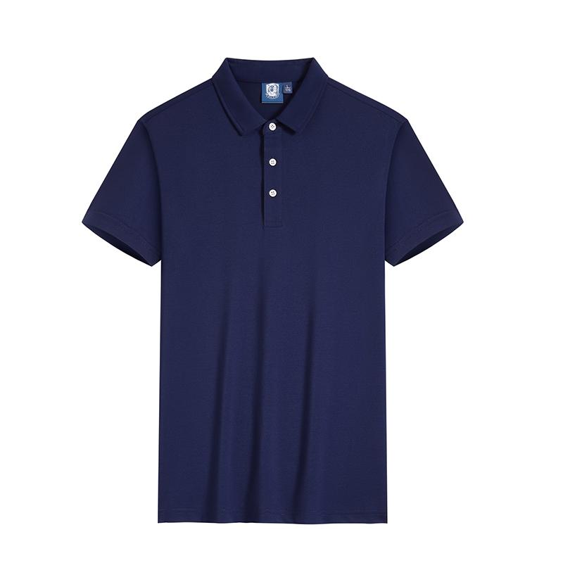 夏季纯色短袖T恤时尚休闲POLO衫6008