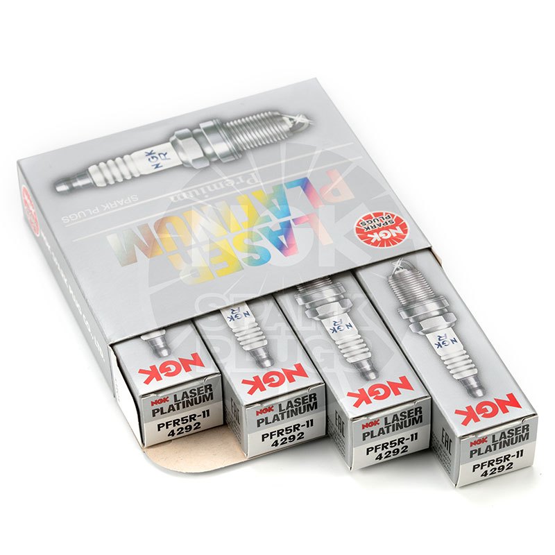 NGK双铂金火花塞PFR5R-11-4292奔驰AMC-C43 E500 CLK55 E55老奔驰 单支装