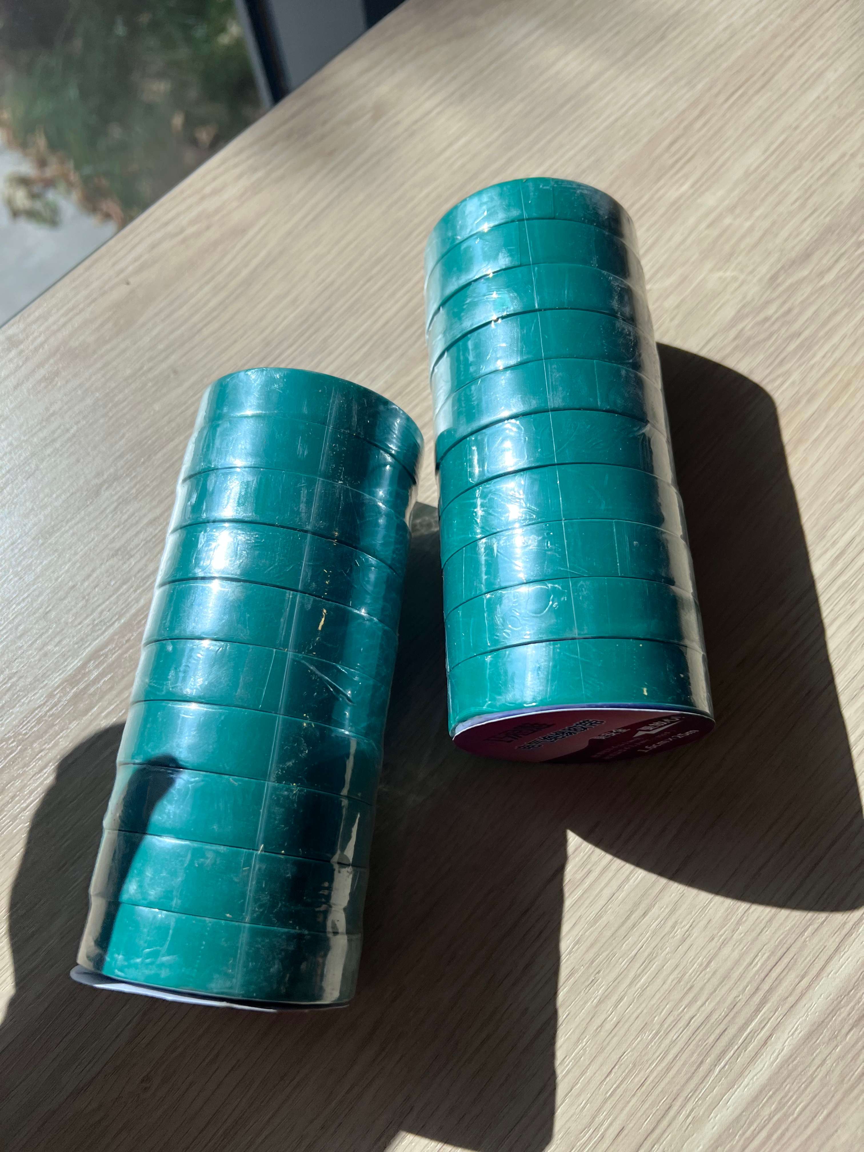巧思唯 绝缘胶带 16mm*25m 10卷 绿色 筒高清大图