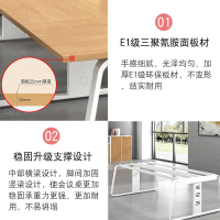 绵冠MIANGUAN会议桌培训桌洽谈桌接待办公桌长条桌