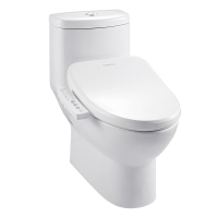 东芝(TOSHIBA)日本智能马桶盖板洁身器坐便器 即热活水 暖风烘干 座圈加热全自动冲洗 T5-86B6 全功能除臭款