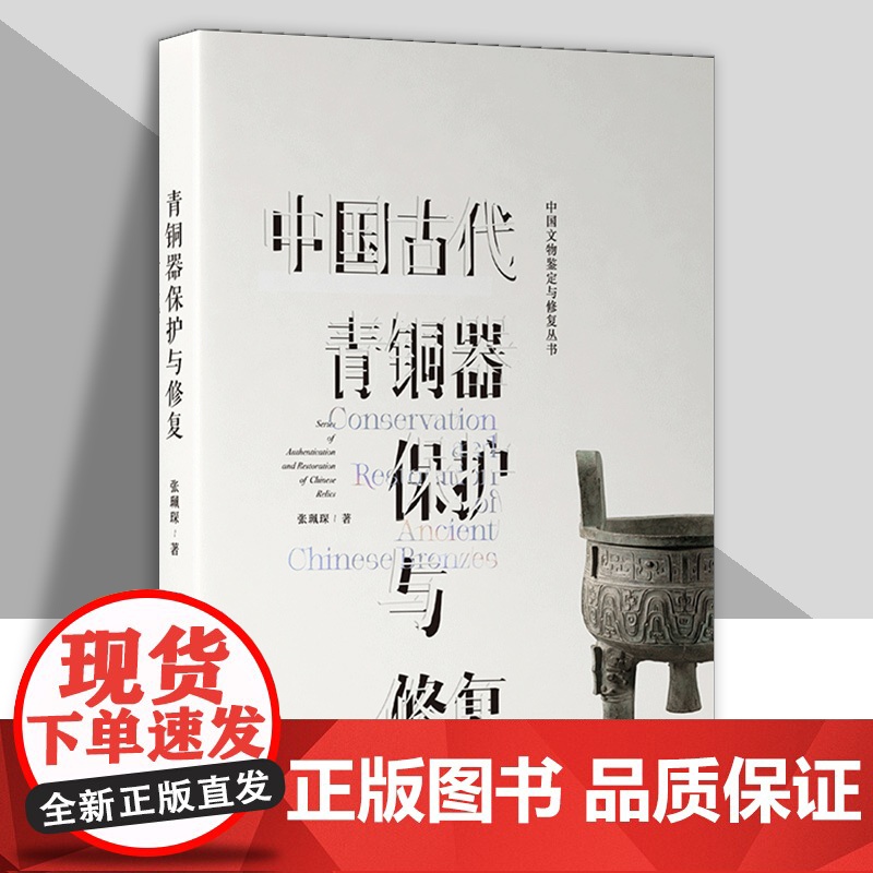 中国古代青铜器保护与修复 中国文物鉴定与修复丛书古青铜器和铁器鉴赏修复保护的实用技艺与鉴定书籍