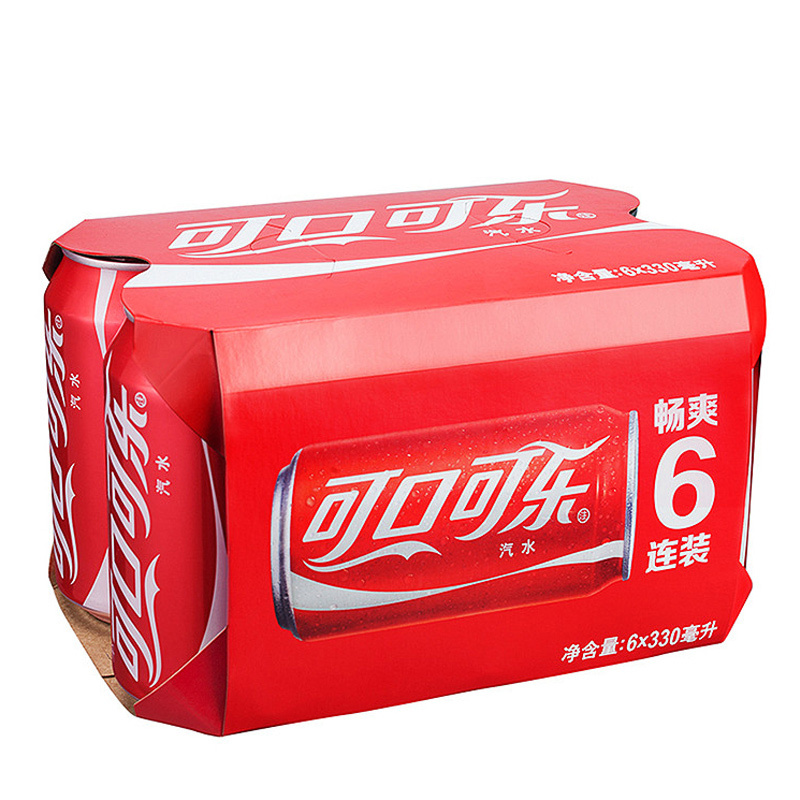 可口可乐可乐味汽水330mL*6高清大图