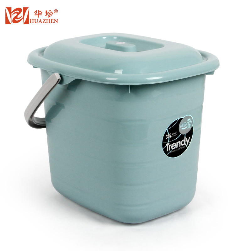 华珍 Huazhen 收纳用品华珍多l多规格多功能加盖提水桶塑料桶加厚长方形手提储水桶家用拖把桶无盖小方桶洗衣桶 加盖水桶轻松收纳 价格图片品牌报价 苏宁易购华珍旗舰店