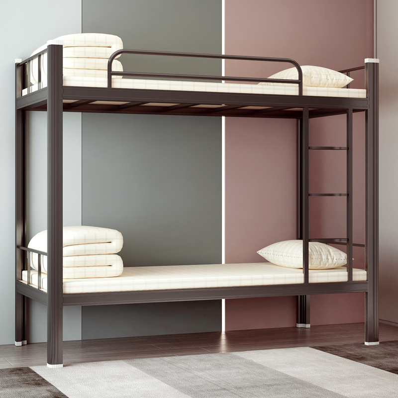 加厚上下铺铁床员工宿舍双层床公寓床校用学生寝室工地高低床