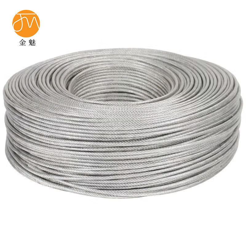 金魅 钢绞线 直径6.6mm(7股/25平方)*50米 卷高清大图