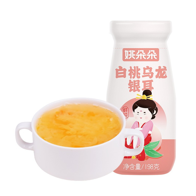 姚朵朵白桃乌龙银耳-198ml*6瓶