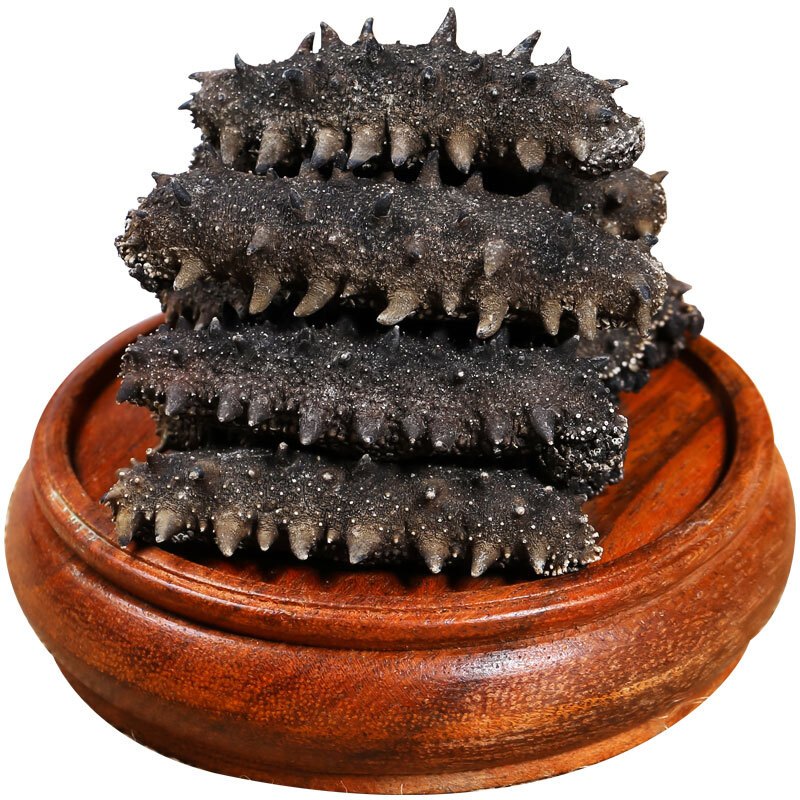 顺丰直发淡干海参大连辽参刺参辽参干海参10支装精选海鲜干货精美礼盒