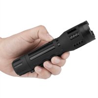 FXM进口强悍户外防身用品防身电击棍电击手电正品防狼电击真货短型棍电击防身强劲高端户外手电筒高压防身武器电警远射 合法防