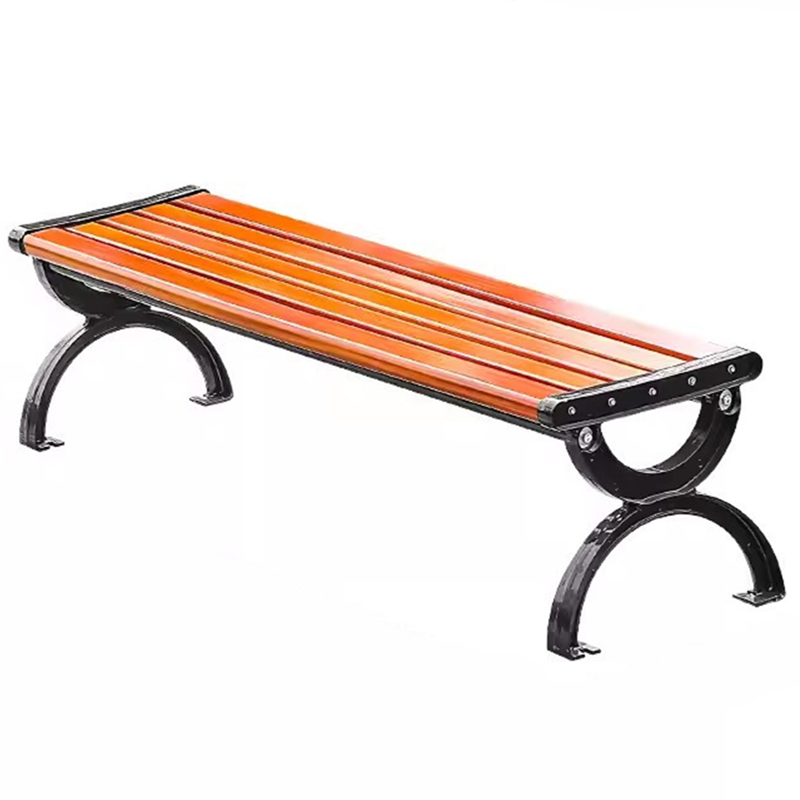 迅迈 1.8米公园椅 户外长椅 室外长条凳 小区庭院露天休闲防腐实木塑木靠背座椅