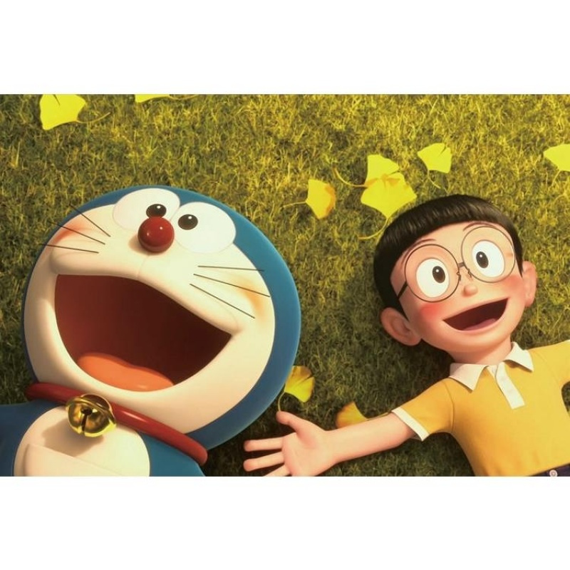 木质拼图1000片成人减压儿童玩具动漫哆啦a梦机器猫叮当猫