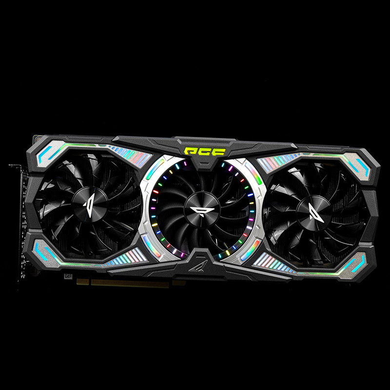 索泰 GeForce RTX 3060Ti-8GD6 PGF GOC 电竞/游戏/制图/办公/台式机显卡