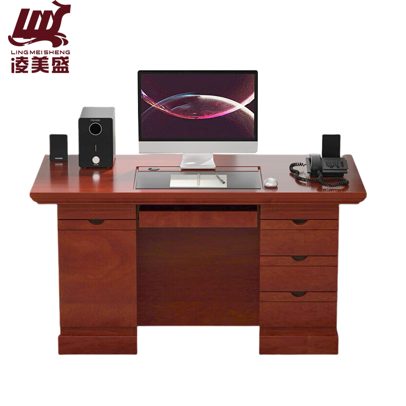 凌美盛 电脑办公桌1.2米 LMS-02/张 新款高清大图