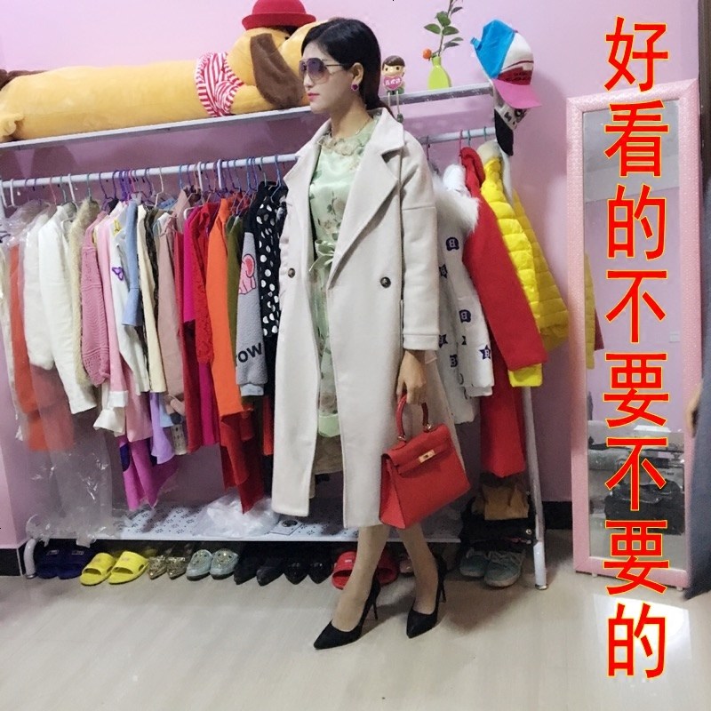 欧式简约房间架厅衣帽架落地 居家卧室挂衣架落地 衣服架子高清大图