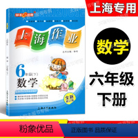 数学 小学六年级 [正版]全新修订版 钟书金牌 上海作业 数学 六年级第二学期/6年级下上海大学出版社上海版小学教辅课