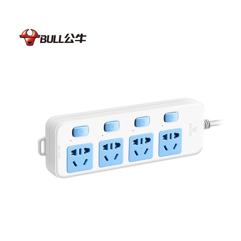 公牛(BULL) GN-315 4位分控全长1.8米 插座/插线板/插排/排插/接线板/拖线板(计价单位:个)