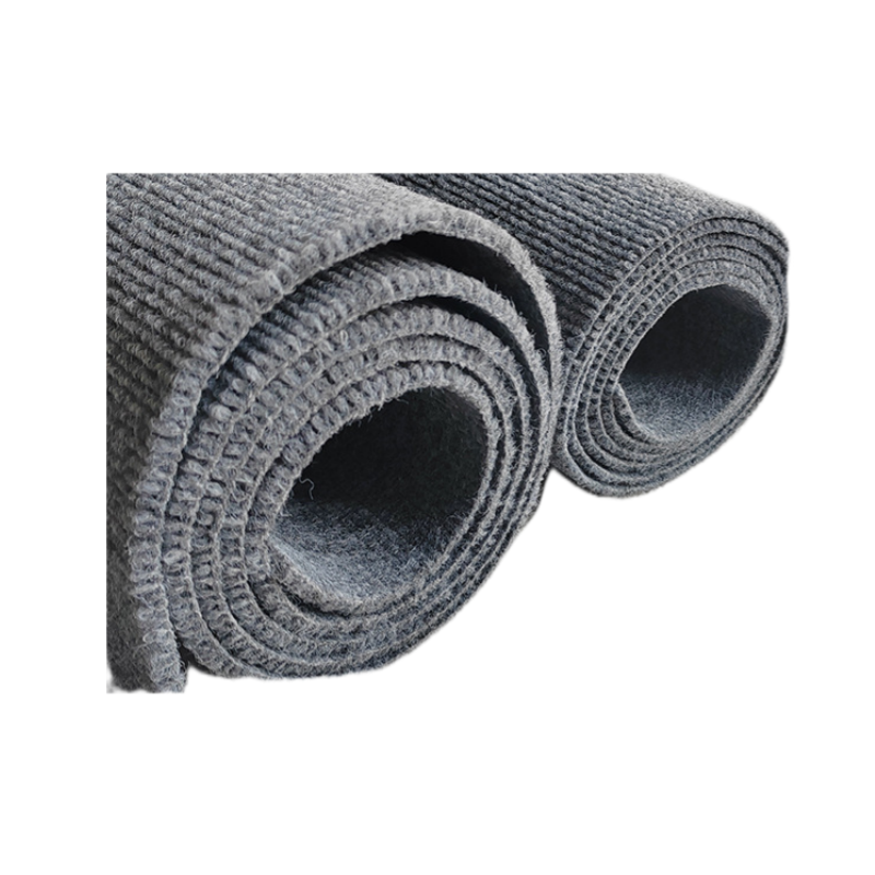 汐丝如XISIRU家用灰色地毯100*80*1厘米涤纶面料机器织造耐磨防滑设计高清大图