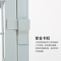 尔迈 手推搬运车物料周转车物流车间仓库折叠围栏车重型工具车笼车 折叠网车1米