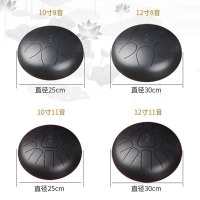 11音12寸 藏蓝 空灵鼓手碟钢舌鼓忘忧鼓打击乐器梵音鼓无忧鼓成人儿童初学入门通用 禅意文化鼓