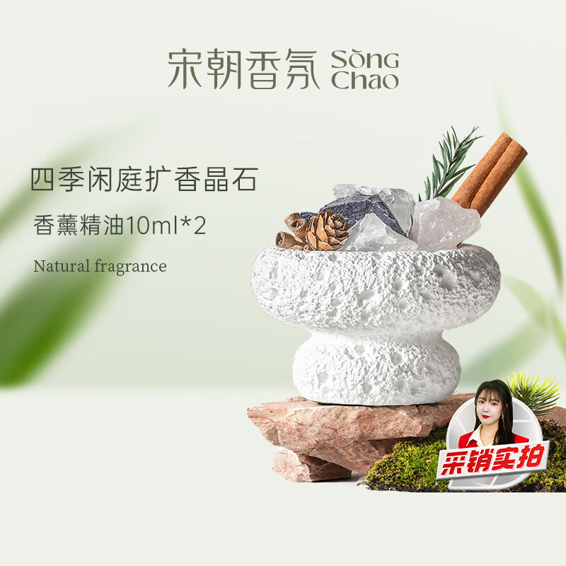 宋朝四季闲庭系列(扩香石)雅韵白茶高清大图