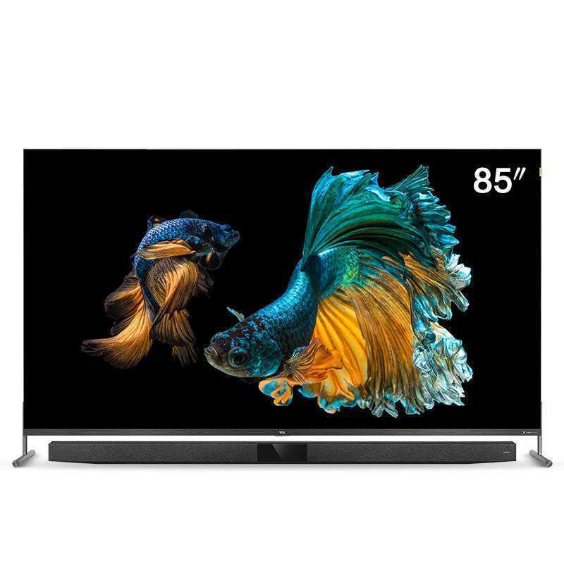 TCL 85X9 85英寸 8K 超高清全面屏 QLED量子点全场景人工智能网络液晶电视机