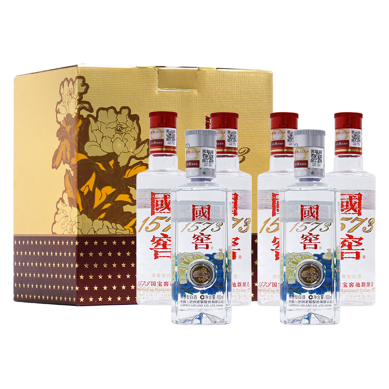 泸州老窖国窖1573 中国品味(S2A4)小酒版52度100ml*6瓶浓香型白酒 国窖+品味