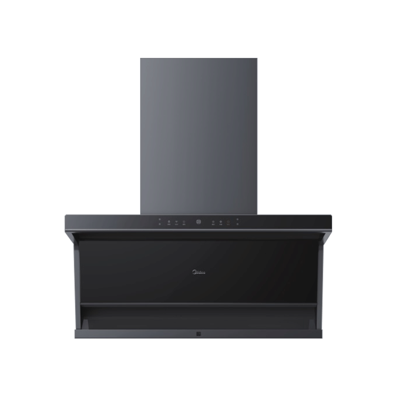 [高温蒸汽洗]美的(Midea)AK3Pro家用抽吸油烟机顶测跨界一体双腔自清洁超薄平嵌齐平橱柜AK5pro同款图片