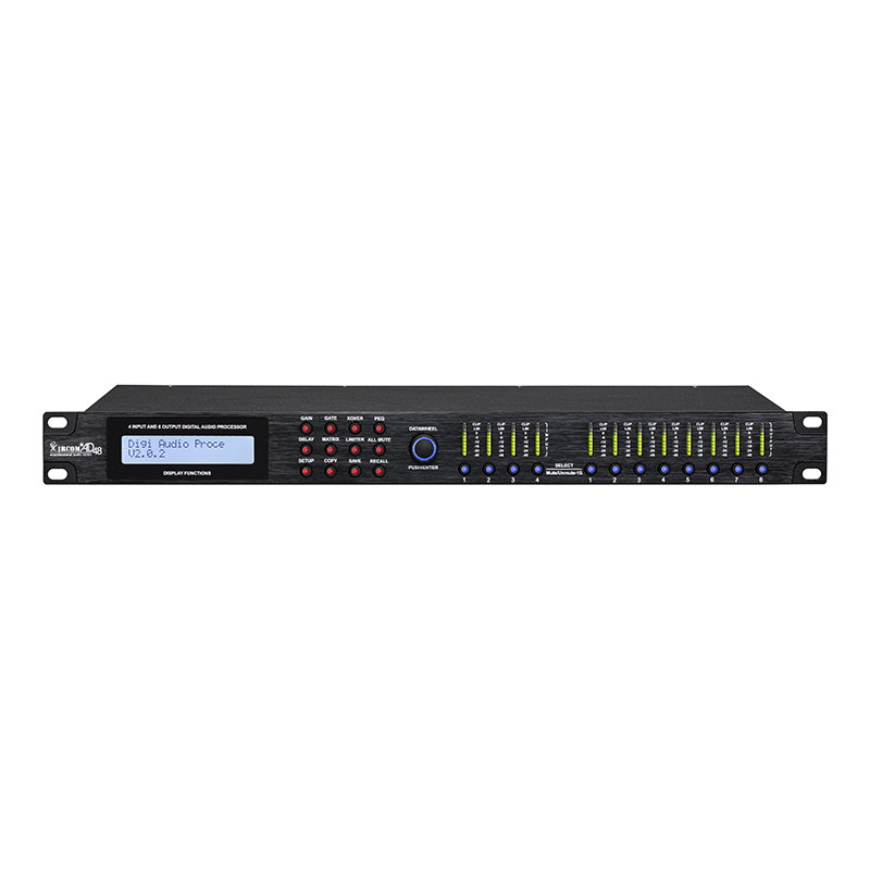 捷讯XC-AD048 视频会议 应用的,4进8出使用第四代SHARC ADSP-21488 400Mhz浮点DSP
