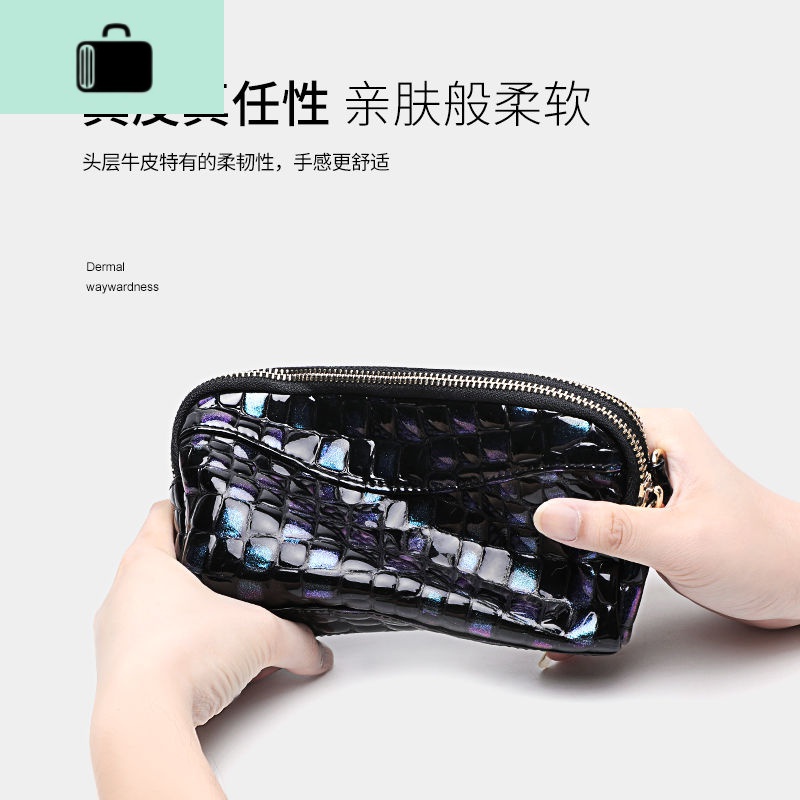 真皮包包女新款2020新款百搭斜挎包大容量牛皮手包时尚妈妈单肩包NEWLAKE高清大图