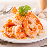 禧美海产 国产冷冻白虾1.2kg 50-60只/kg