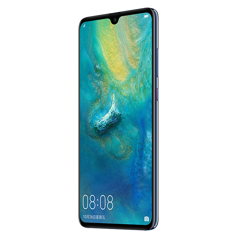 华为/HUAWEI Mate 20 宝石蓝 6GB+64GB 麒麟980芯片全面屏徕卡三摄移动联通电信4G全网通手机