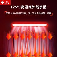 埃利斯（AILISI）138L立式家用商用高温二星级 厨房碗筷餐具茶杯双门大容量触摸款ZTP-138C1