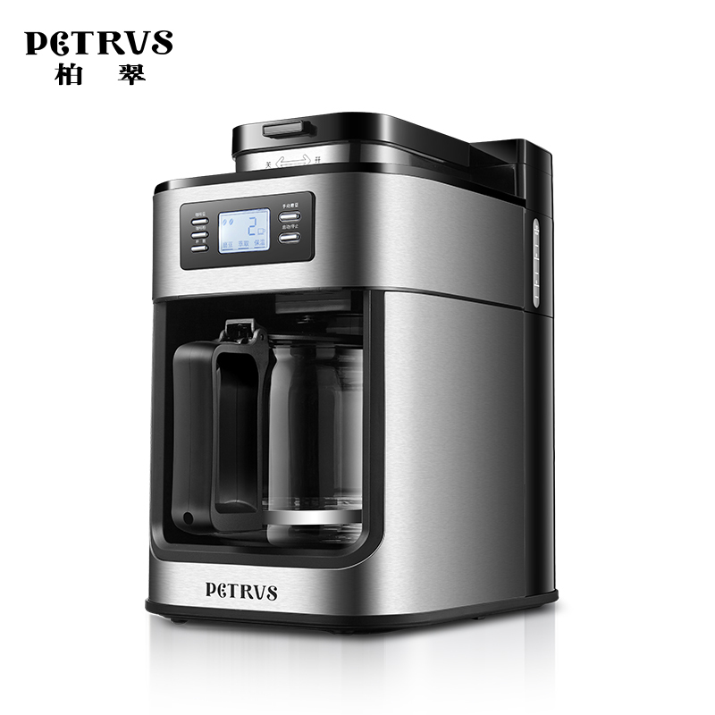Petrus/柏翠 PE3200家用全自动磨豆现磨现煮美式煮咖啡机壶
