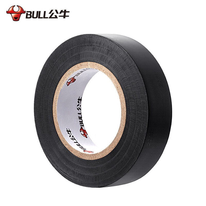 公牛BULL强力电工胶带 PVC材质防潮耐高温 50mm*50M坚韧耐磨电工修补带公牛(bull)ET6电气胶布PVC电高清大图